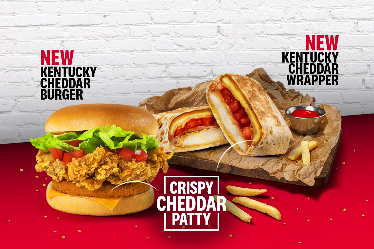 new burgers at kfc