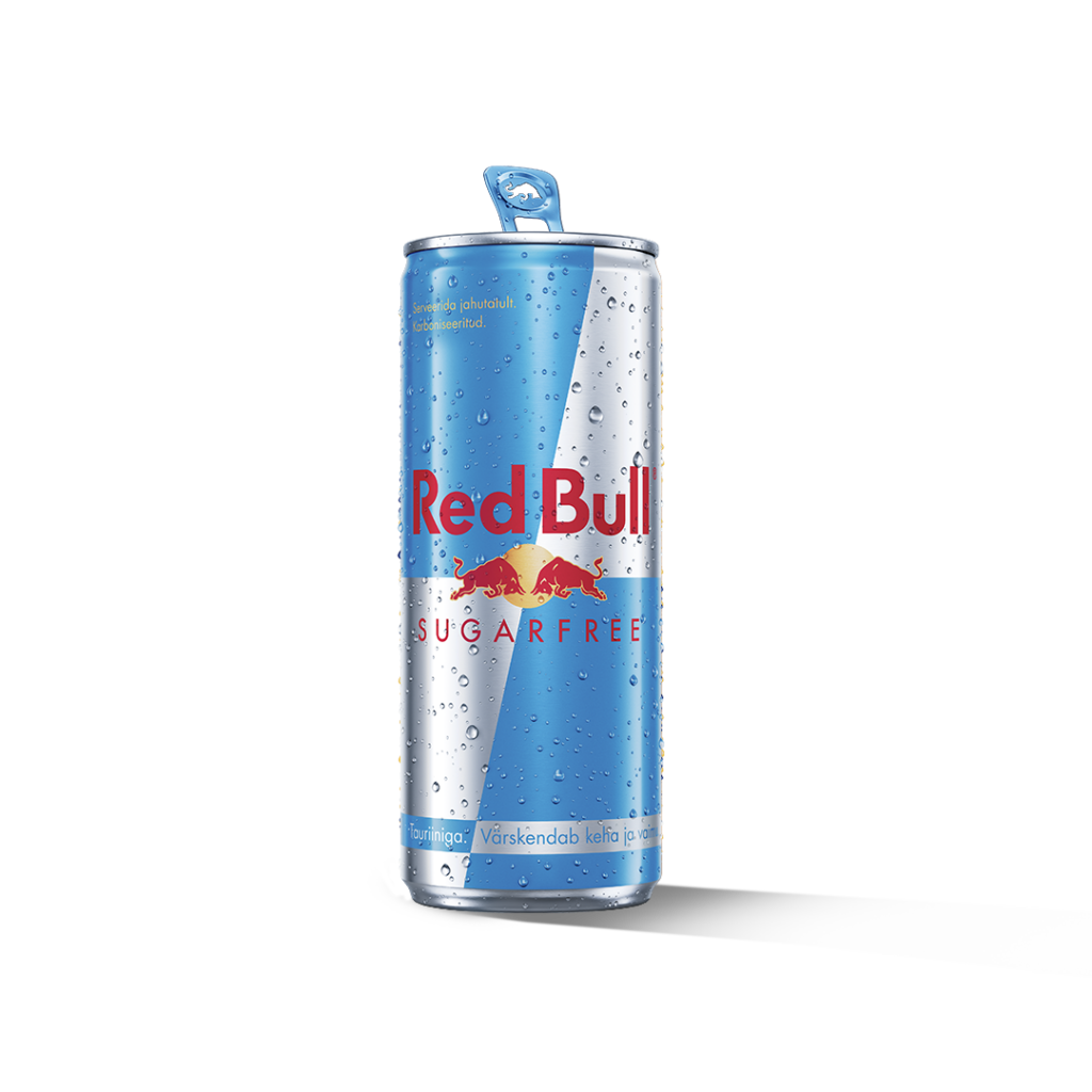 Energy drink Red Bull sugarfree.